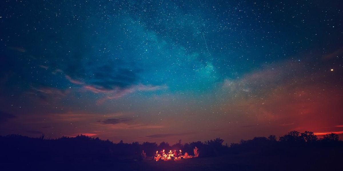 éjjel éjszaka csillagok