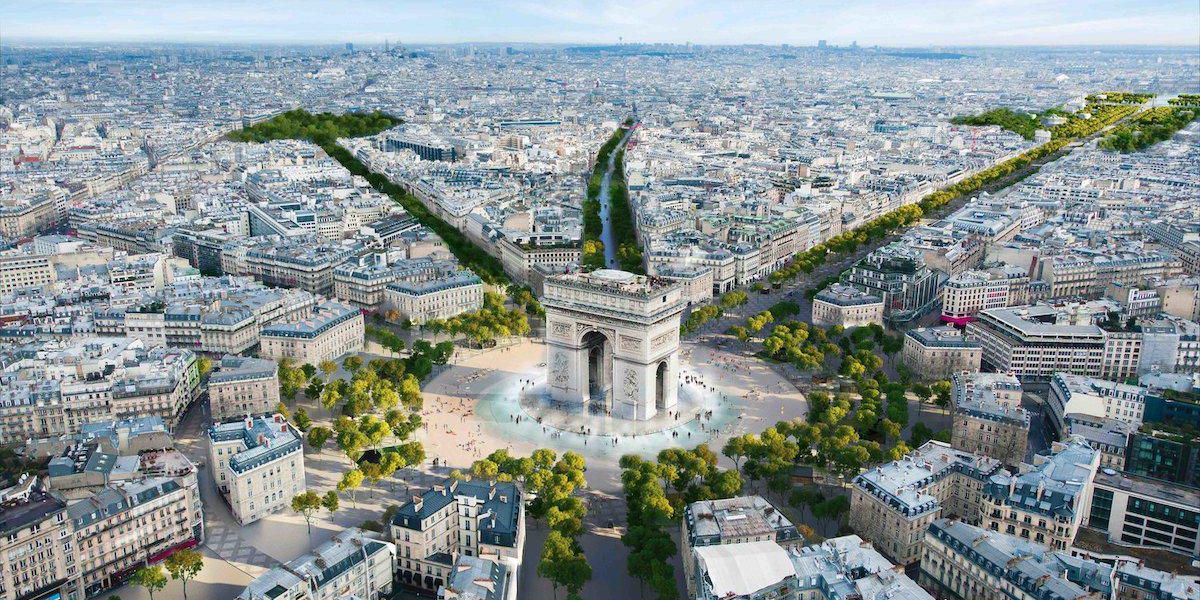 2030-ra kizöldül Párizs belvárosa