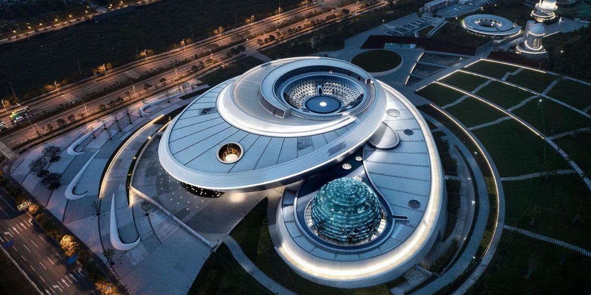 Gigantikus csillagászati múzeum nyílt Sanghajban