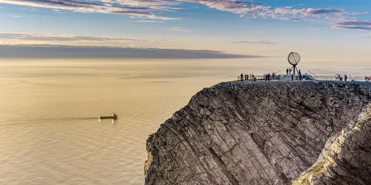 Képeken Európa legészakibb pontja: Nordkapp