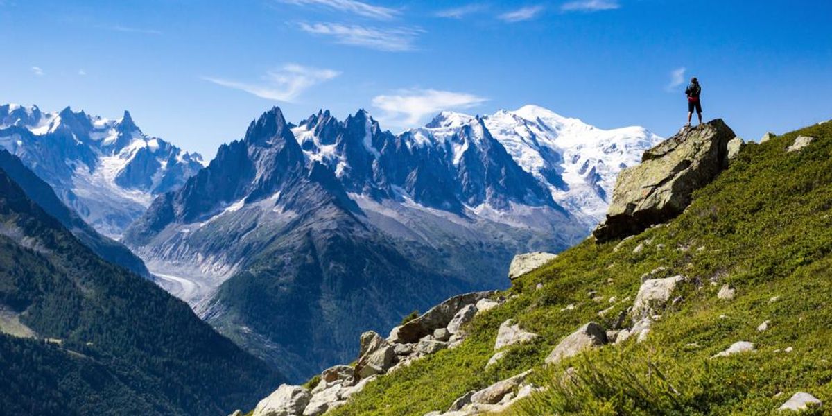 Hátizsákkal a Mont Blanc körül