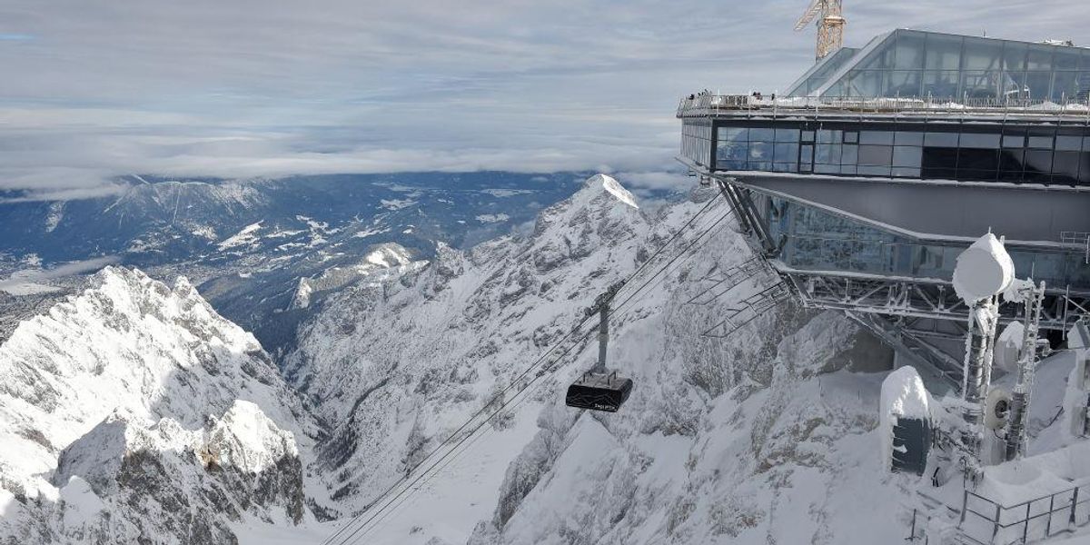 Világrekorder a hegyen – A Zugspitze felvonó