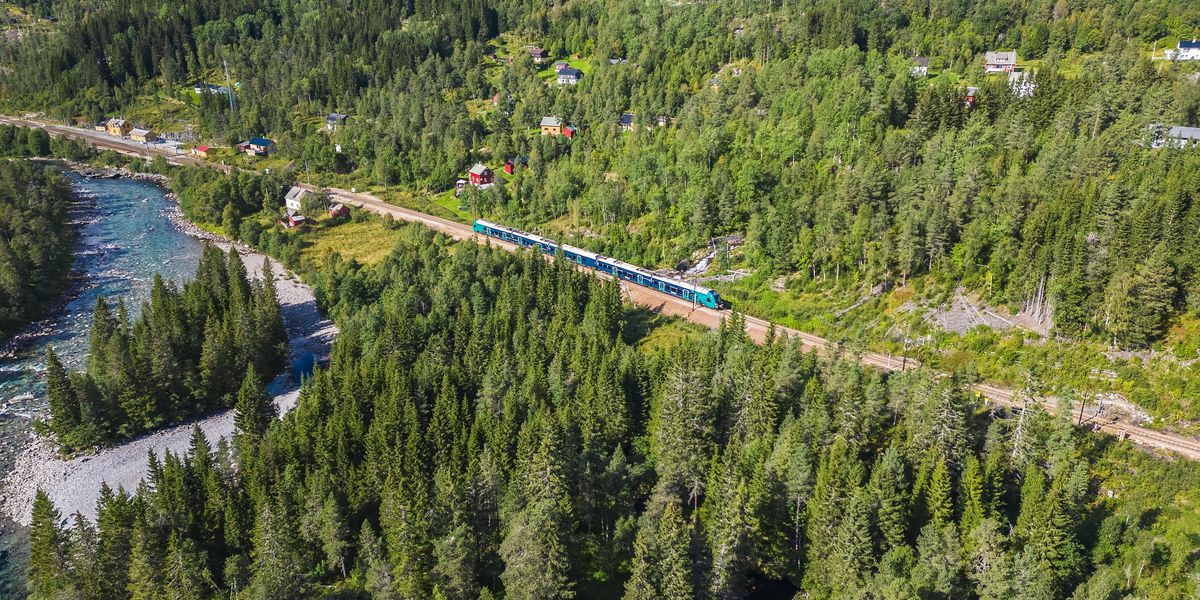 Észak-Európa legmagasabban fekvő vasútvonala, aminek alig akad párja