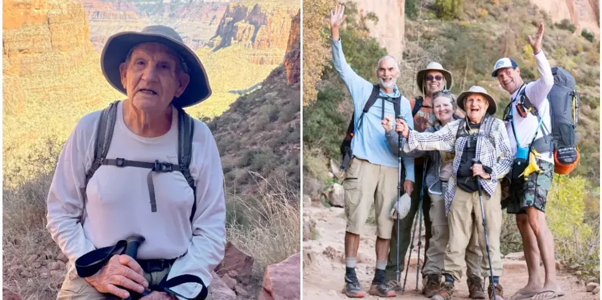92 évesen kelt át a Grand Canyonon, járt érte a Guinness-rekord