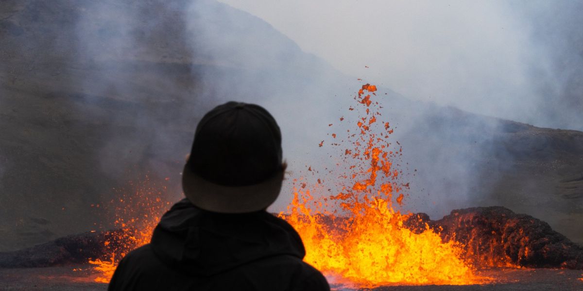 izland, vulkán 